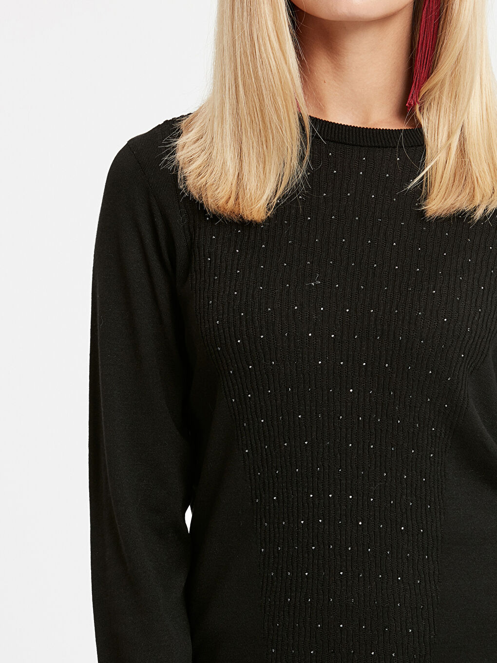 Woman BLACK Sweater-3
