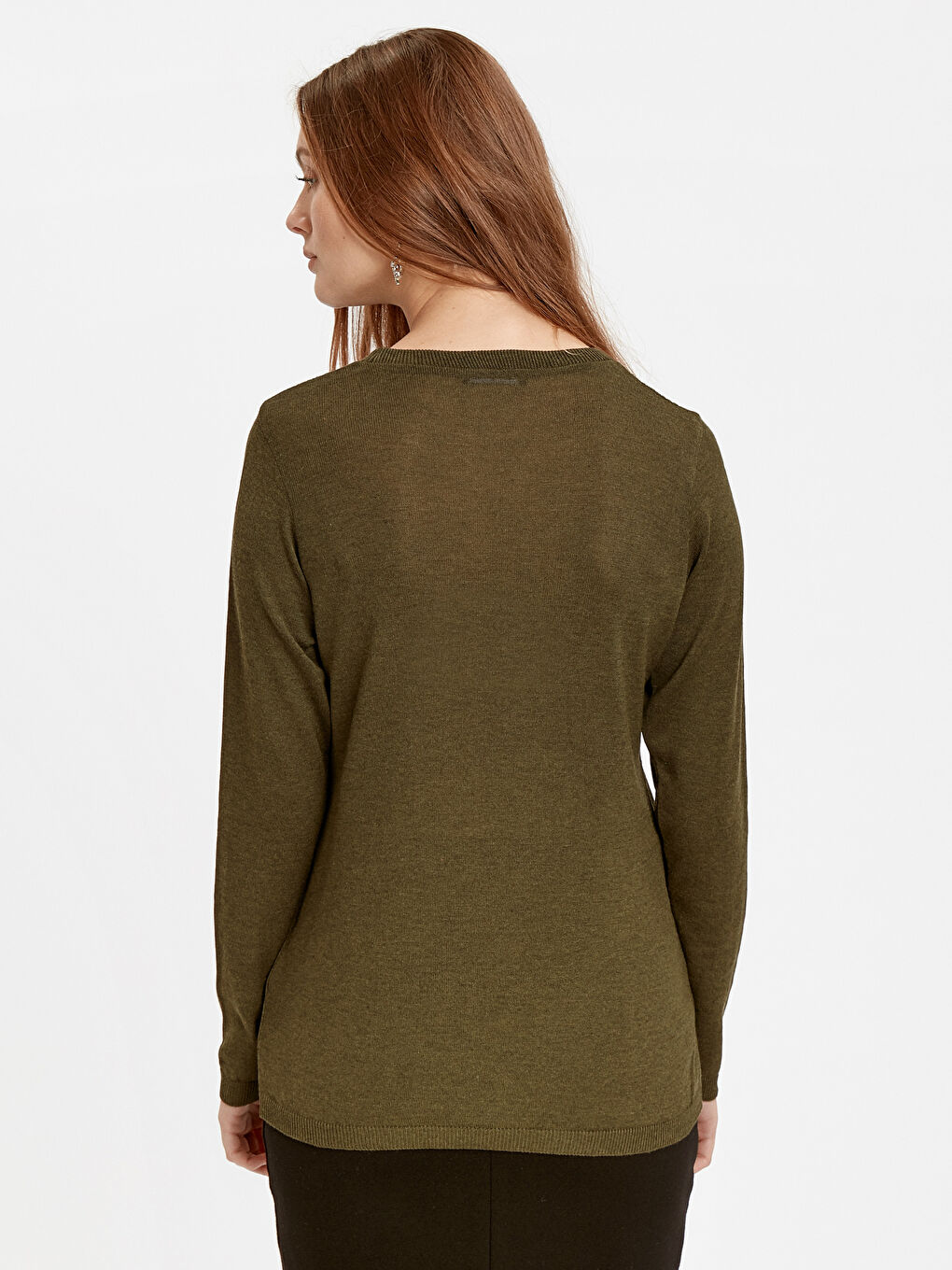 LCWAIKIKI Classic Frau KHAKI Pullover -8W5901Z8-M5N