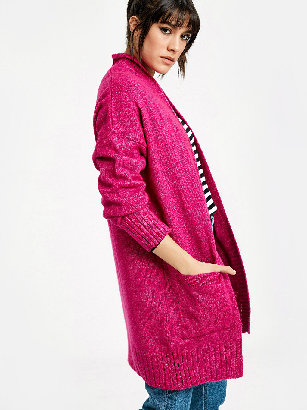 Woman FUCHSIA Cardigan