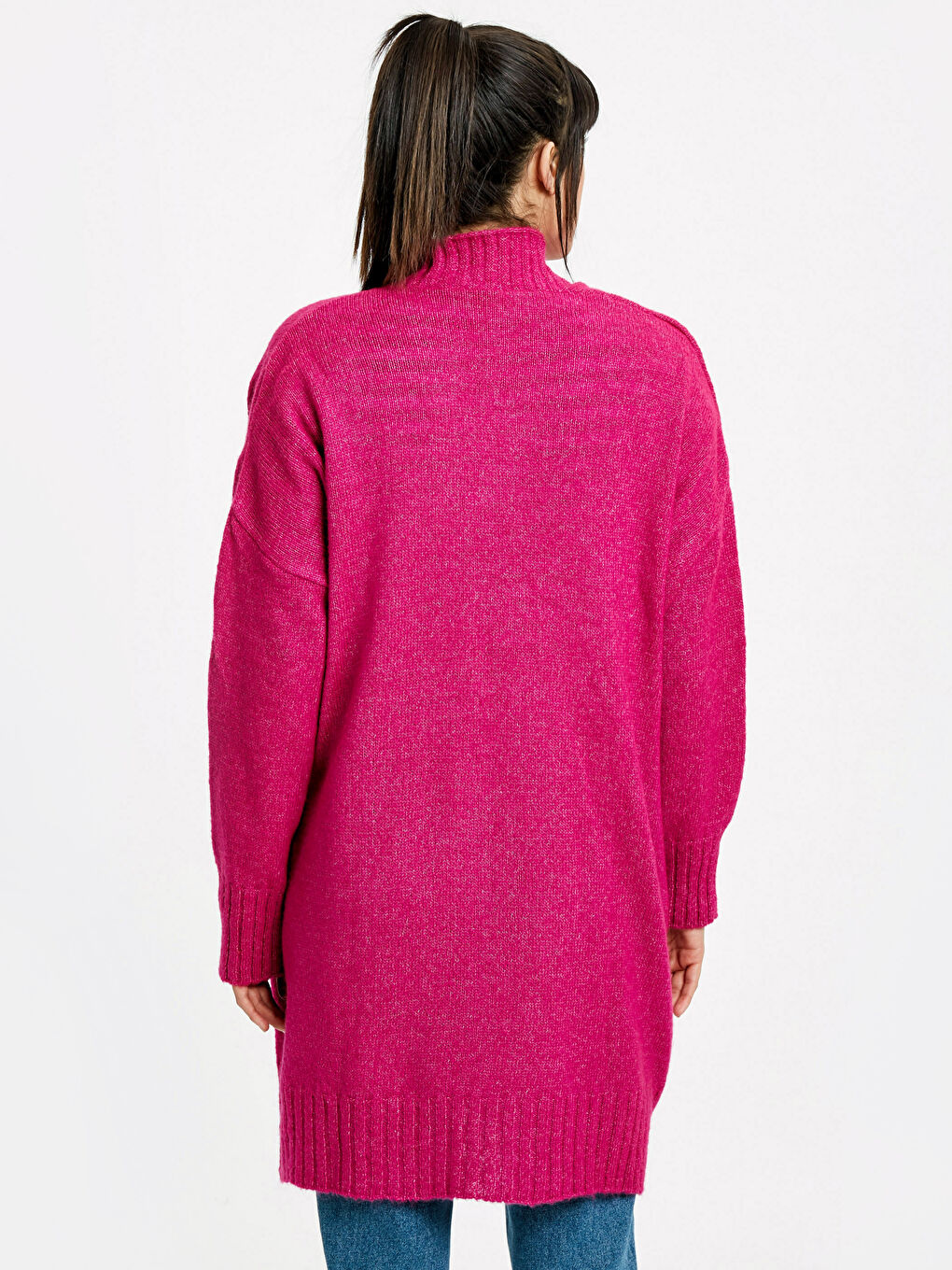 Woman FUCHSIA Cardigan-1