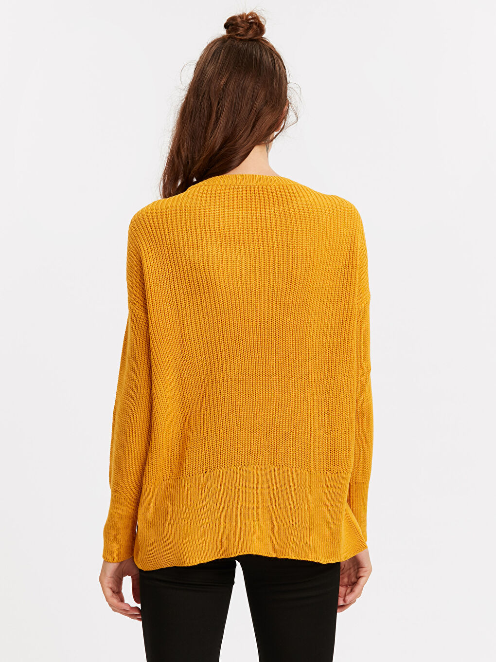 Woman YELLOW Sweater-1