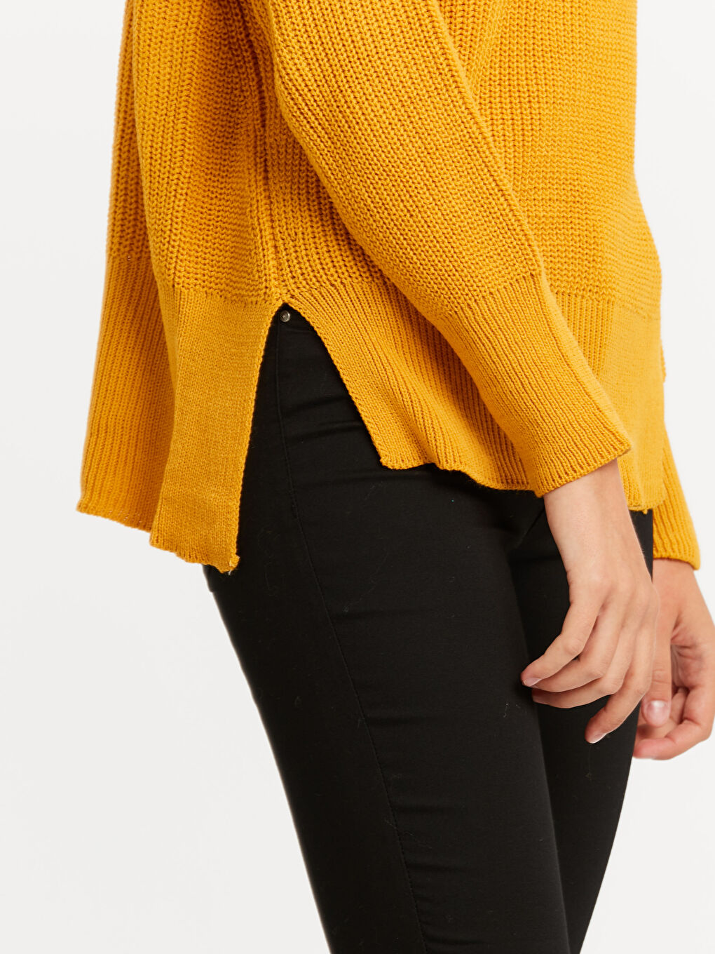 Woman YELLOW Sweater-3