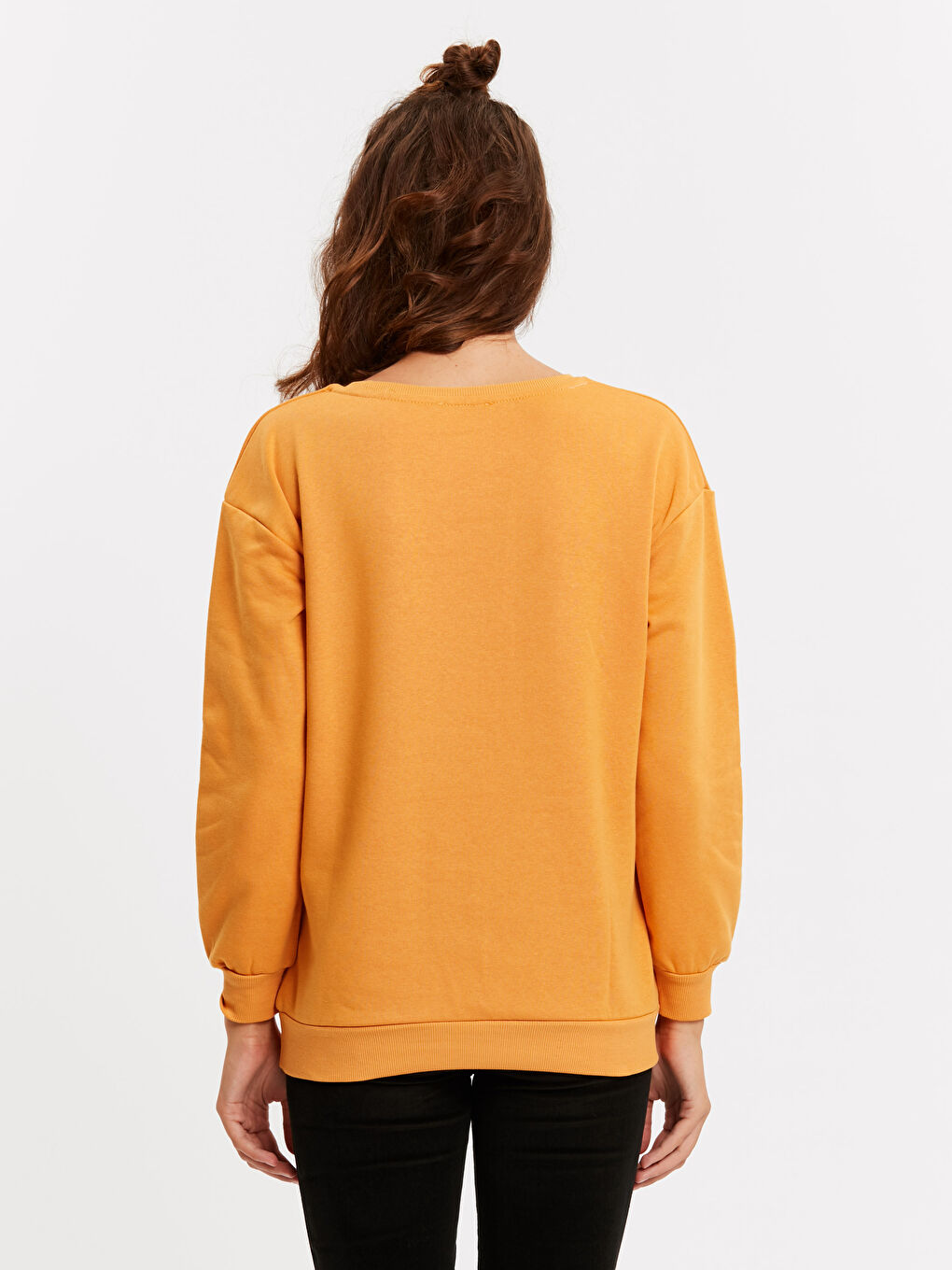 Woman YELLOW Sweatshirt-1