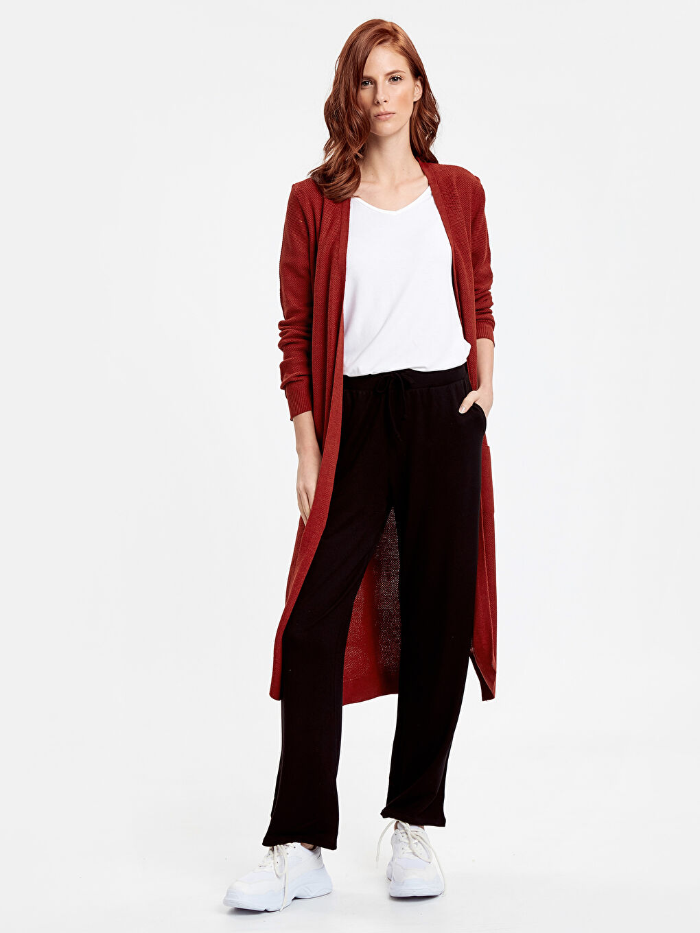 Kırmızı Kiremit Hırka