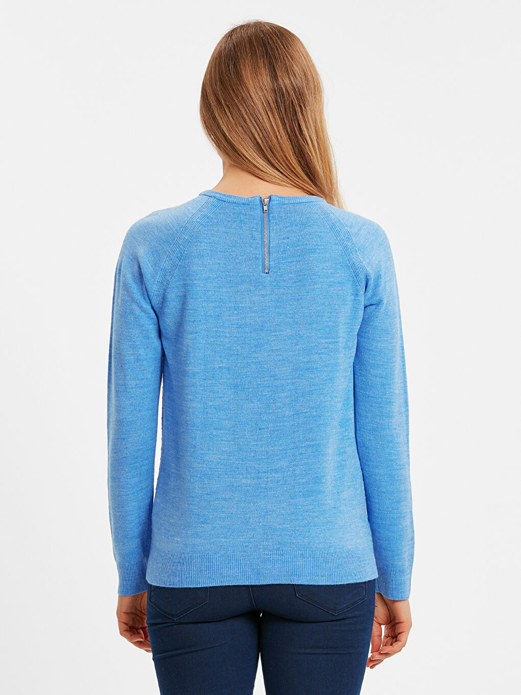 Pulover ALBASTRU Femeie-1