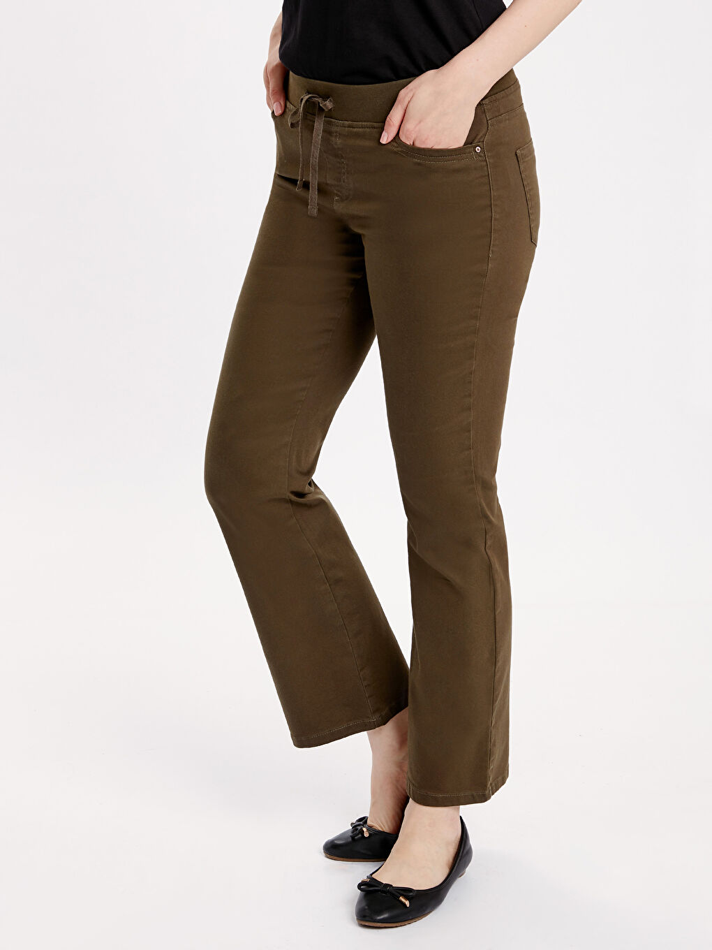 Koyu Haki Pantolon-1