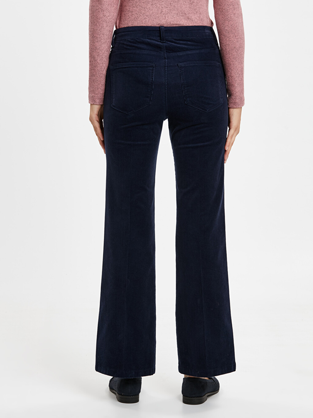 Woman Navy Trousers-2