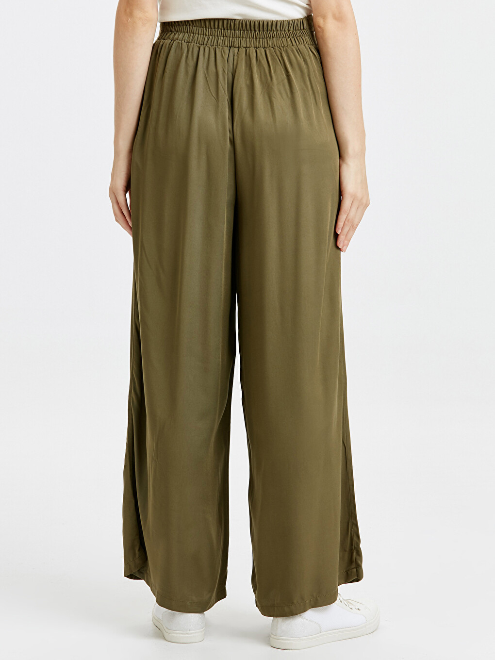 Woman Khaki Trousers-2