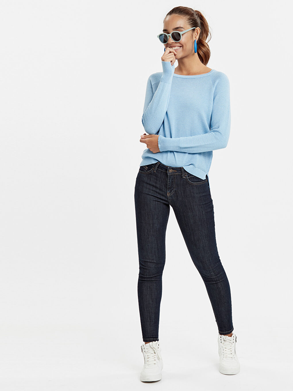 İndigo Koyu Rodeo Jean Pantolon