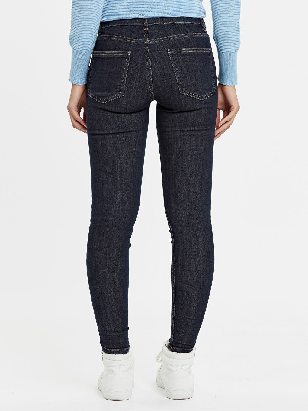 İndigo Koyu Rodeo Jean Pantolon-2