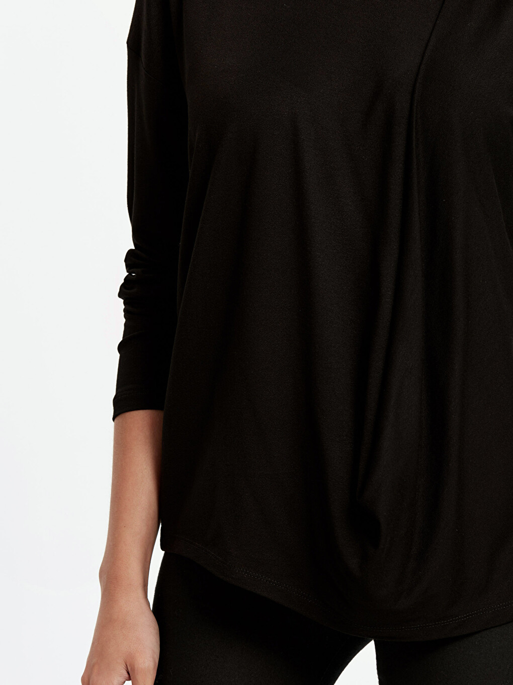 Woman Black T-shirt-3