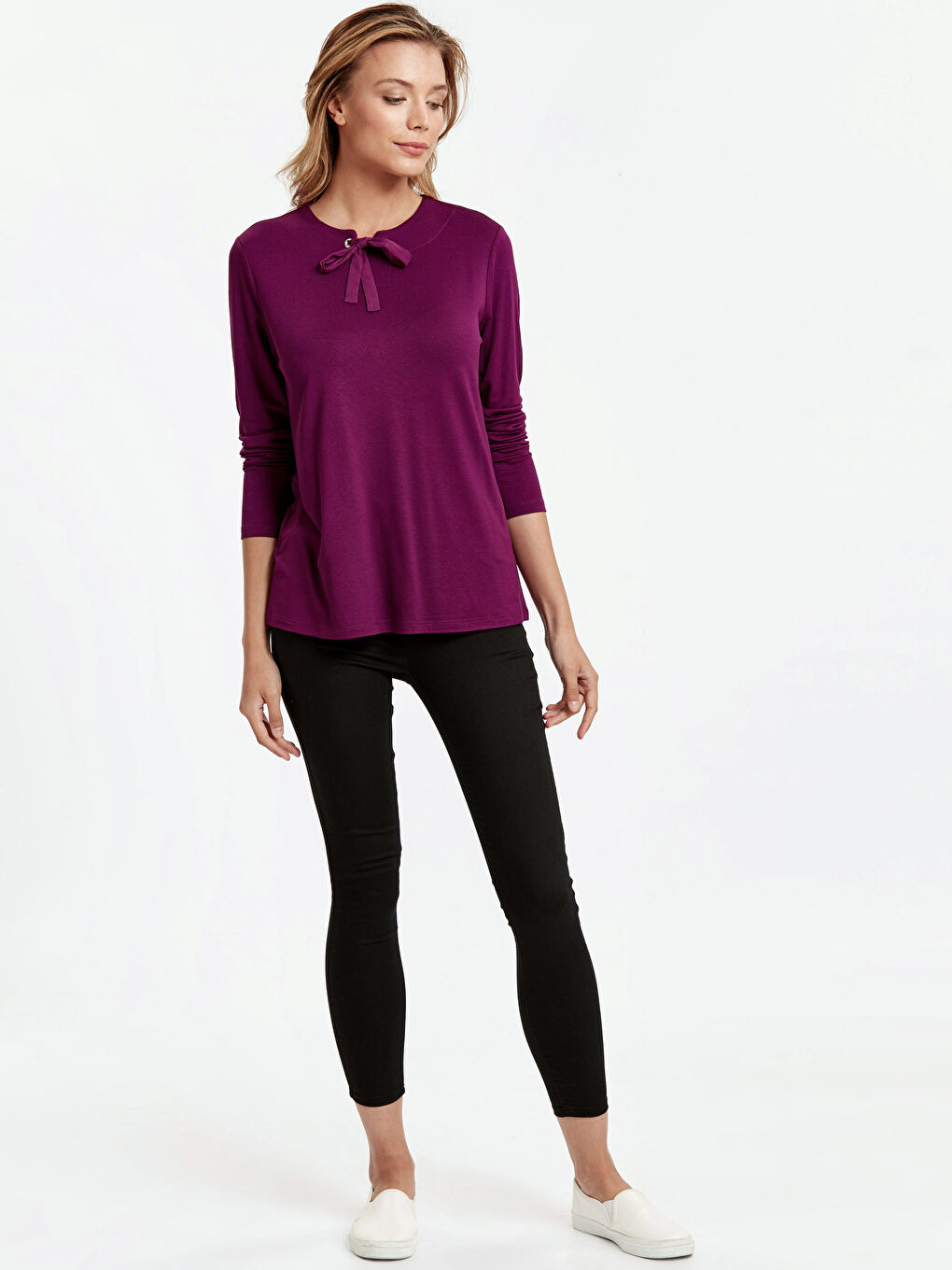Woman PURPLE T-Shirt-2