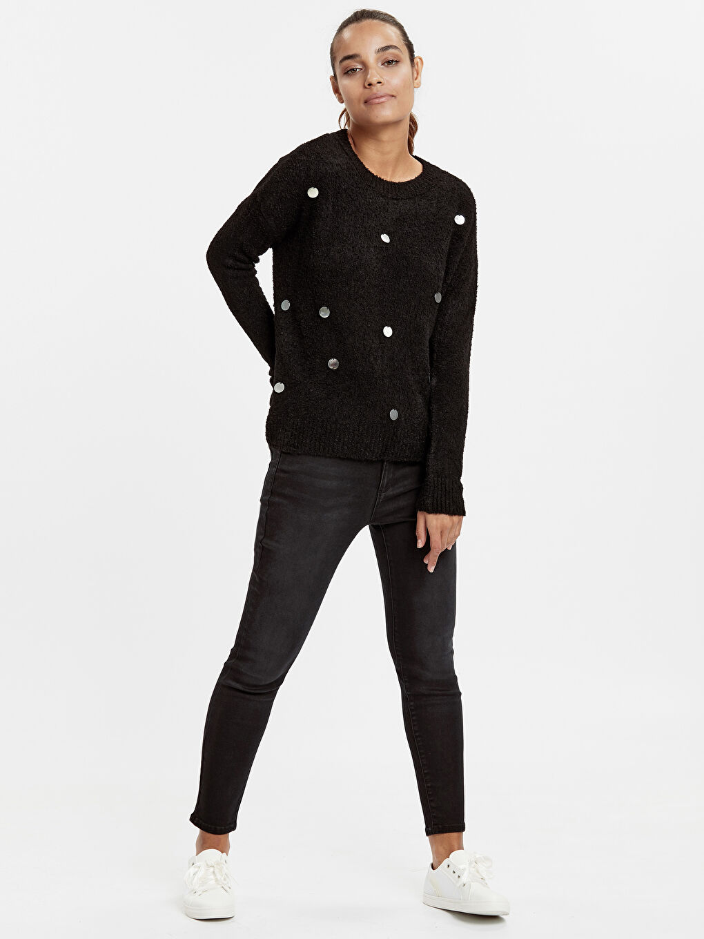 Әйелдер қара Жемпір-2