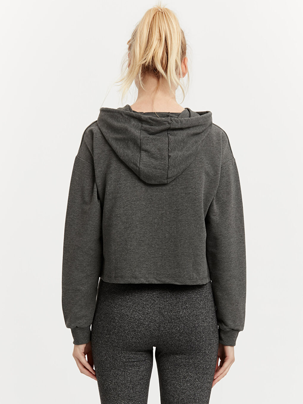 LCW Vision Woman ANTHRACITE Hoodie -8WG525Z8-D3A