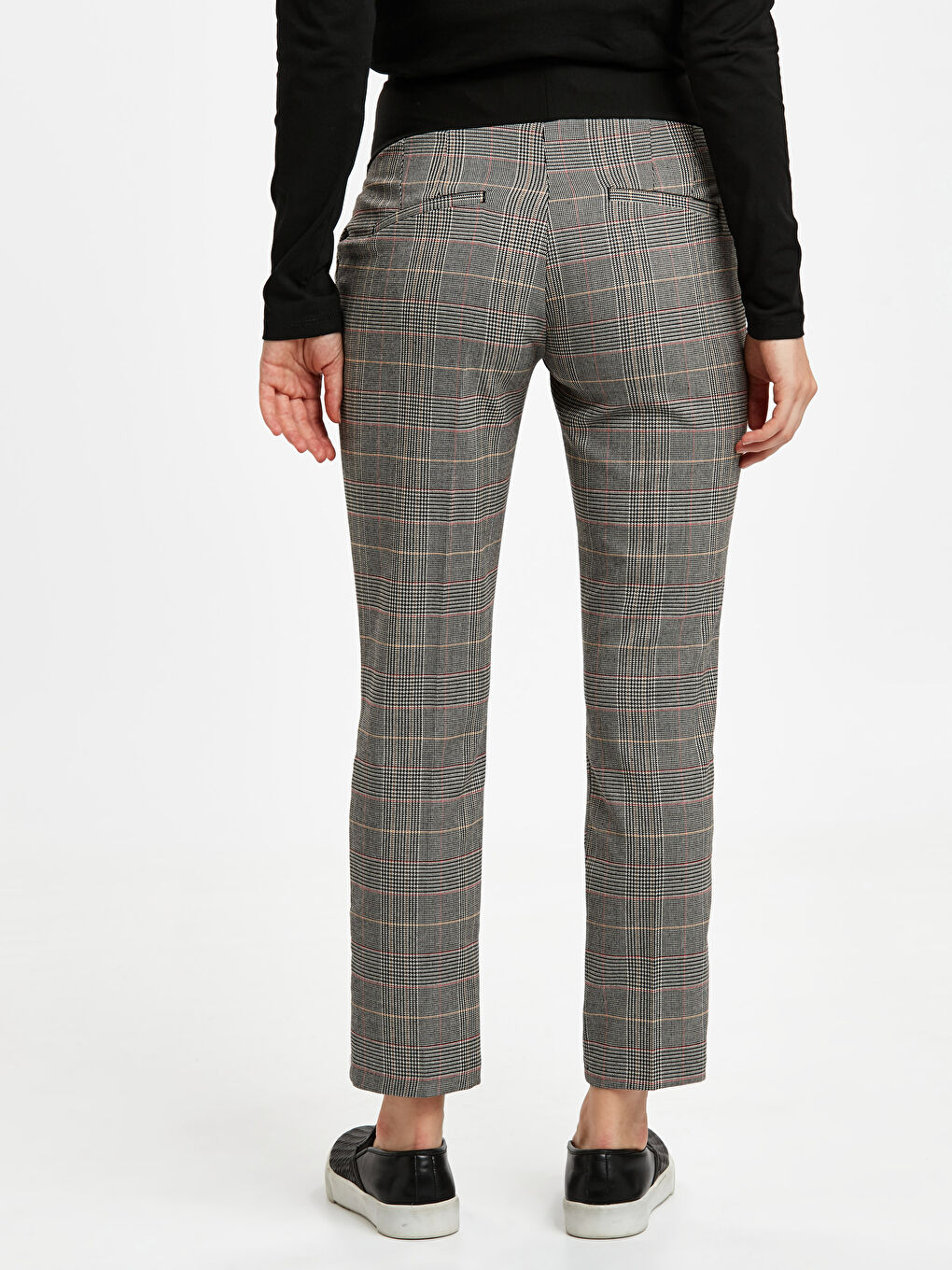 Женщины Серый Брюки-2