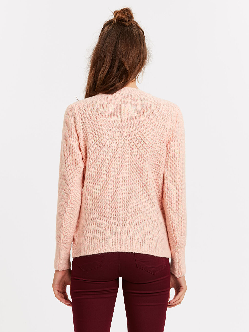 Әйелдер қызғылт Жемпір-1