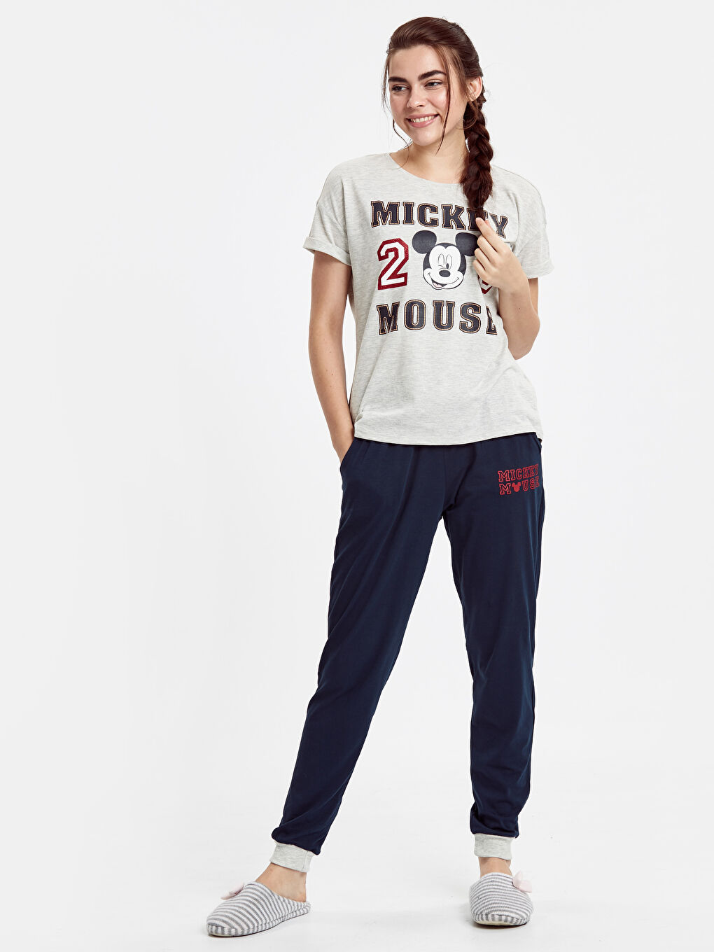 Koyu Lacivert Pijama Takım