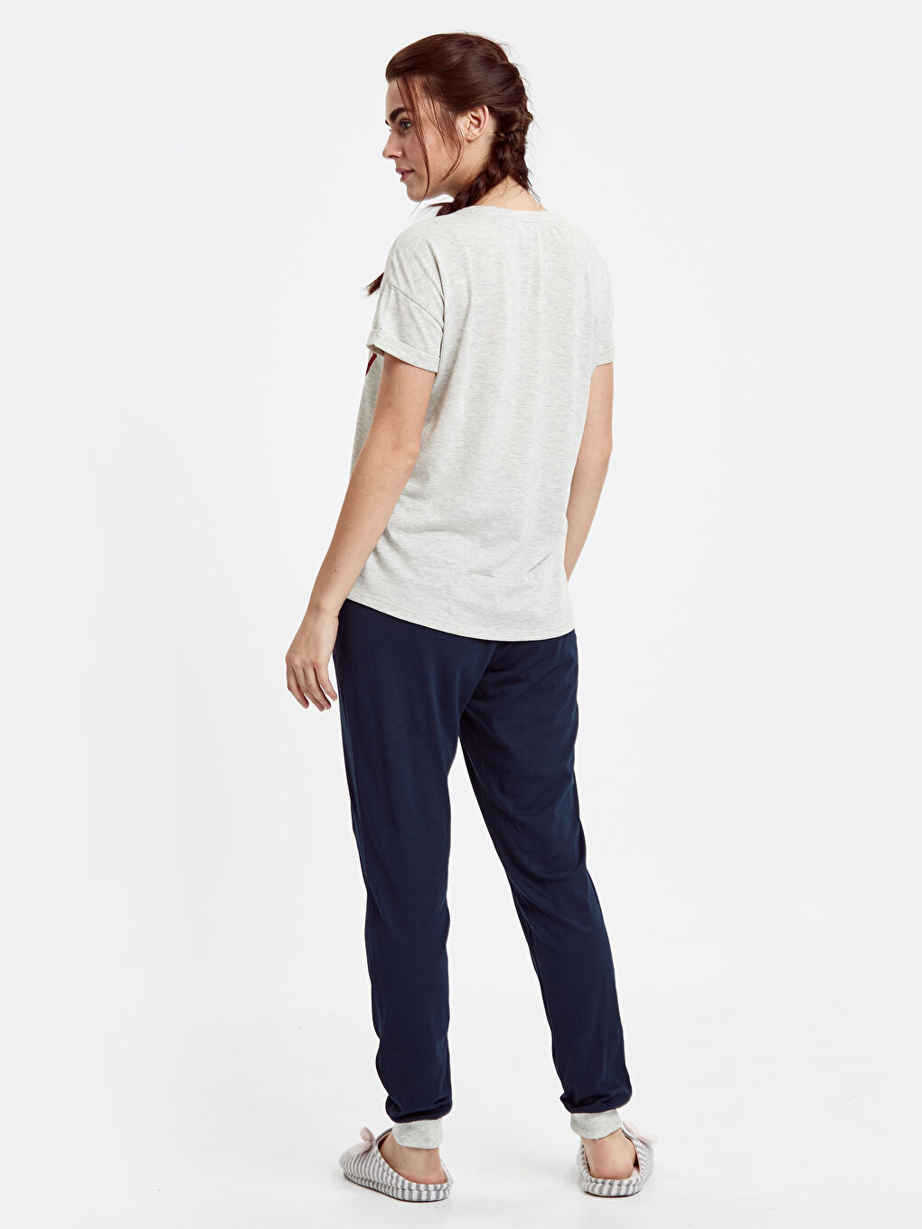 Koyu Lacivert Pijama Takım-1