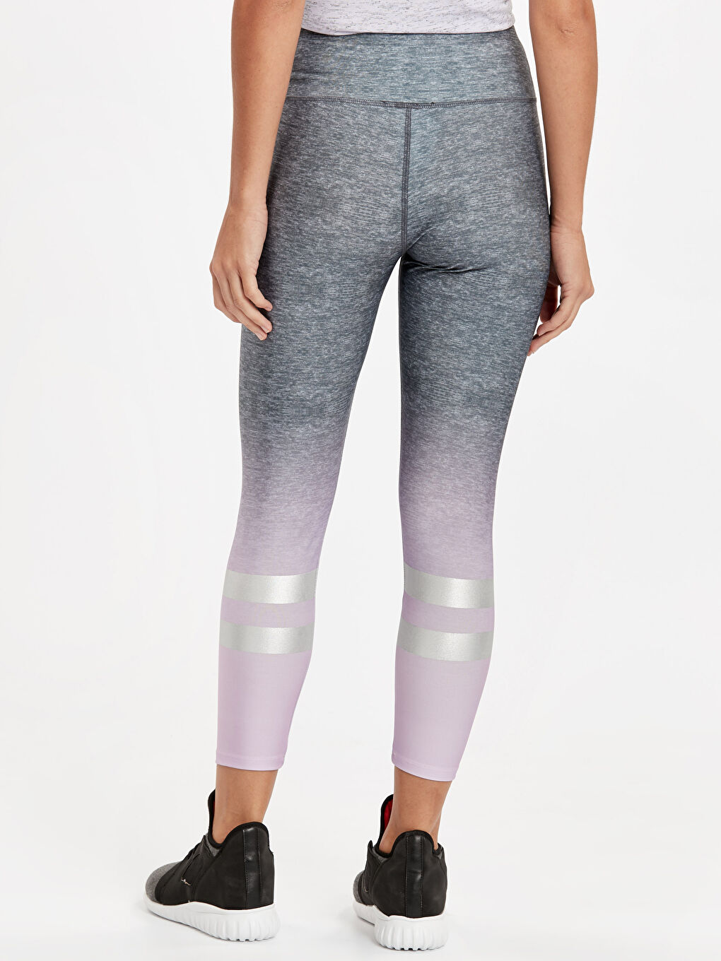 Woman PURPLE Sports Leggings-2