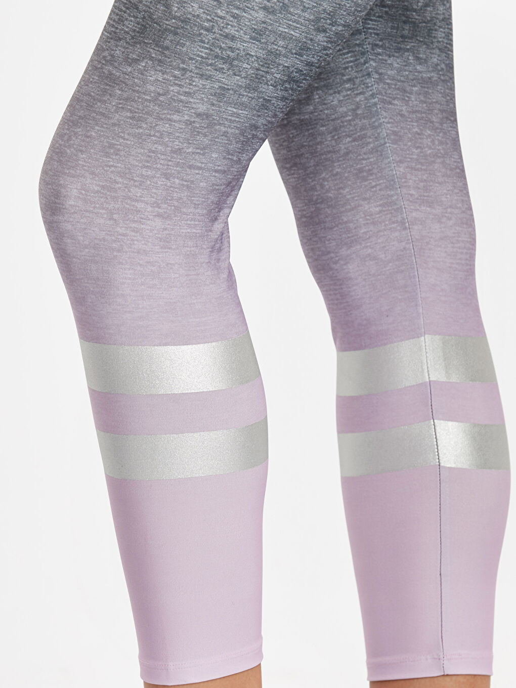 Woman PURPLE Sports Leggings-3