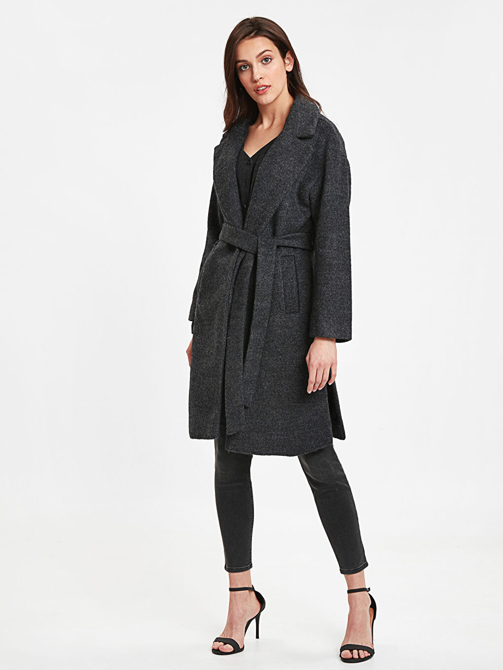 Gri Melanj Kaşe Kaban-3