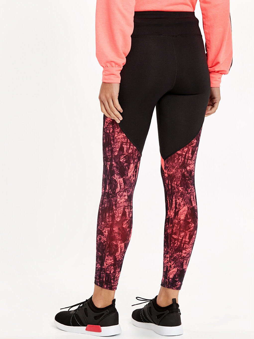 Woman CORAL Sports Leggings-2