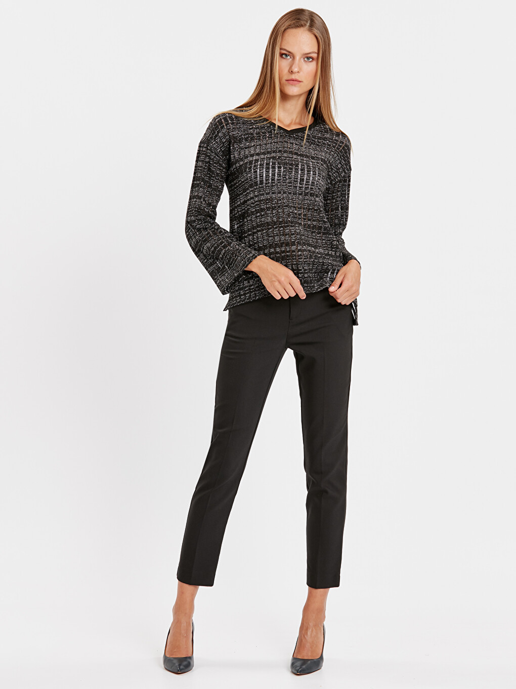 Pantalon Noir Femme
