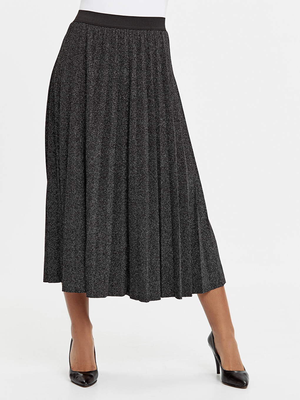 Waikiki★ LCWAIKIKI Classic Woman Black Skirt - 8WH347Z8-E0N | LC Waikiki