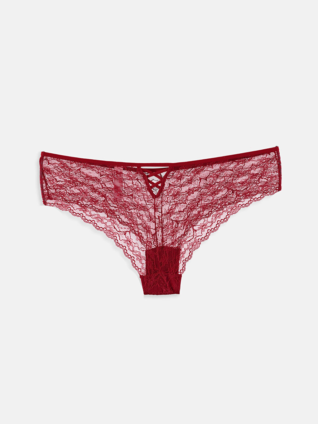 Kırmızı Hipster Külot-1