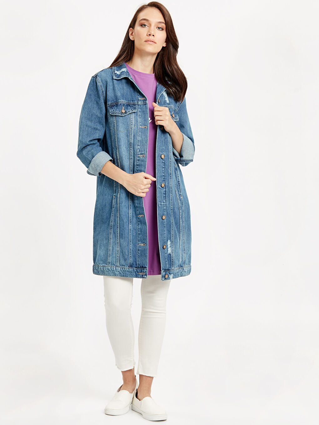 Veste en jean INDIGO Femme-2