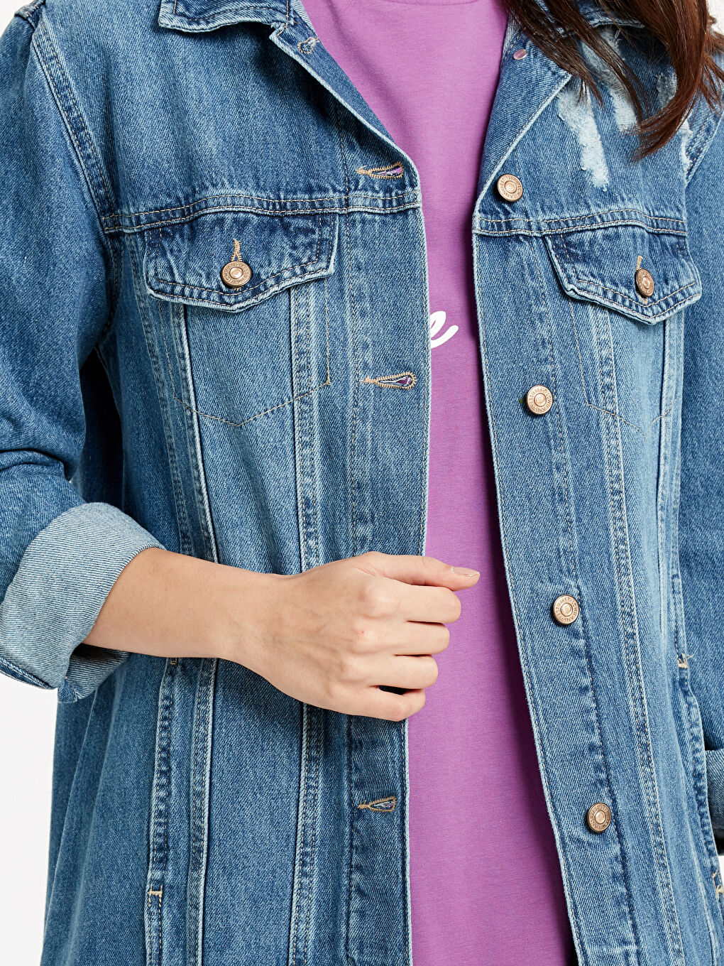 Veste en jean INDIGO Femme-3