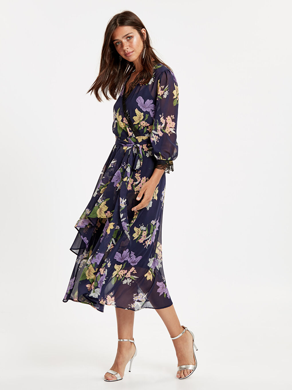 LCW Vision Woman NAVY Dress -8WH777Z8-LSJ