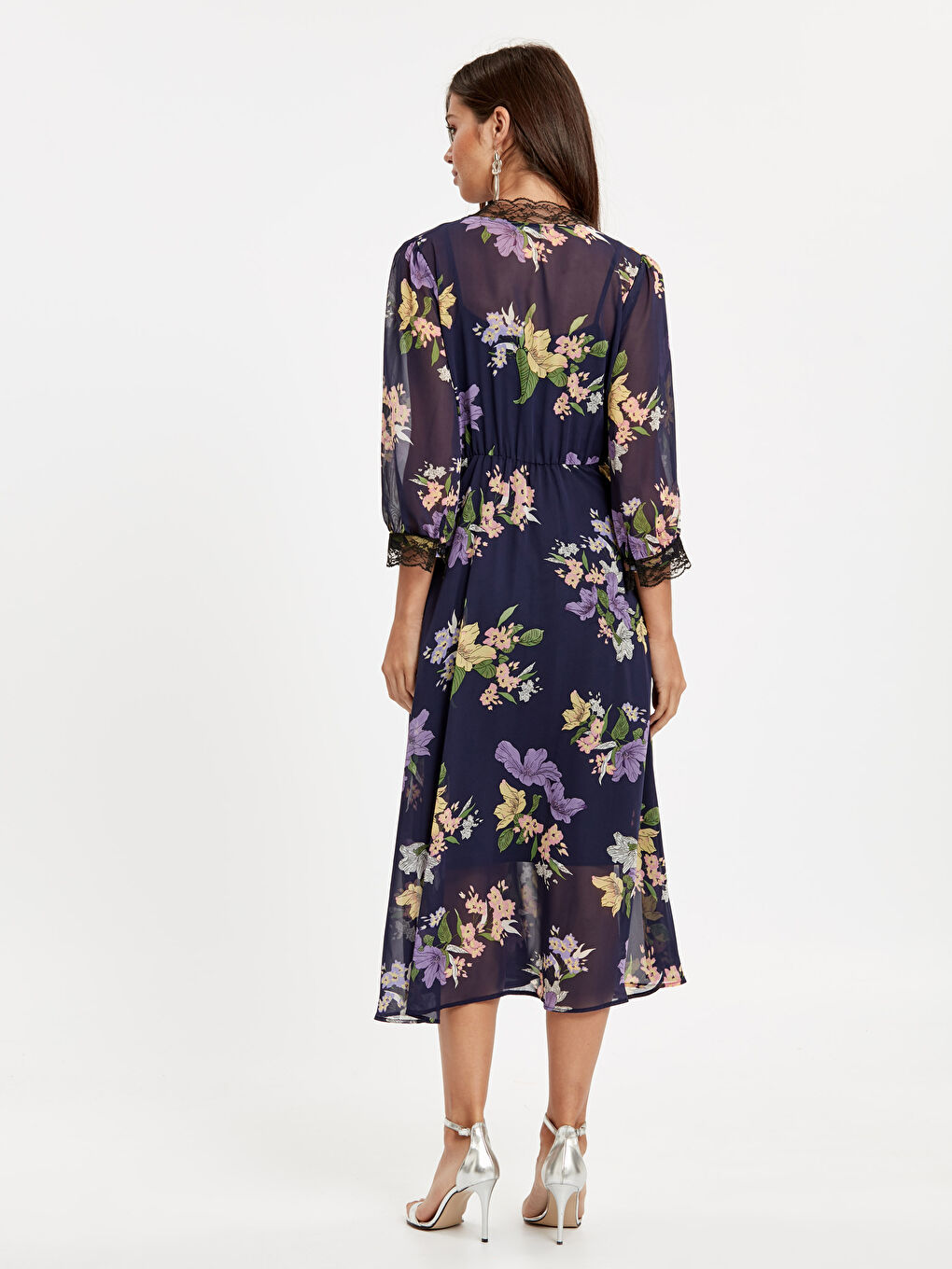 LCW Vision Woman NAVY Dress -8WH777Z8-LSJ