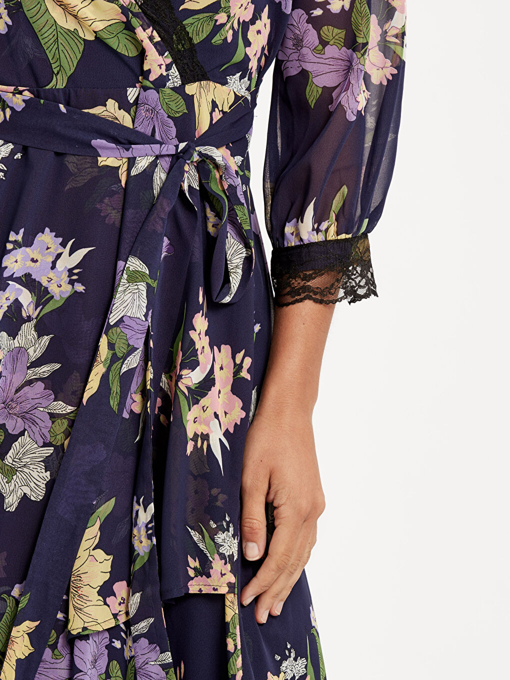 LCW Vision Woman NAVY Dress -8WH777Z8-LSJ