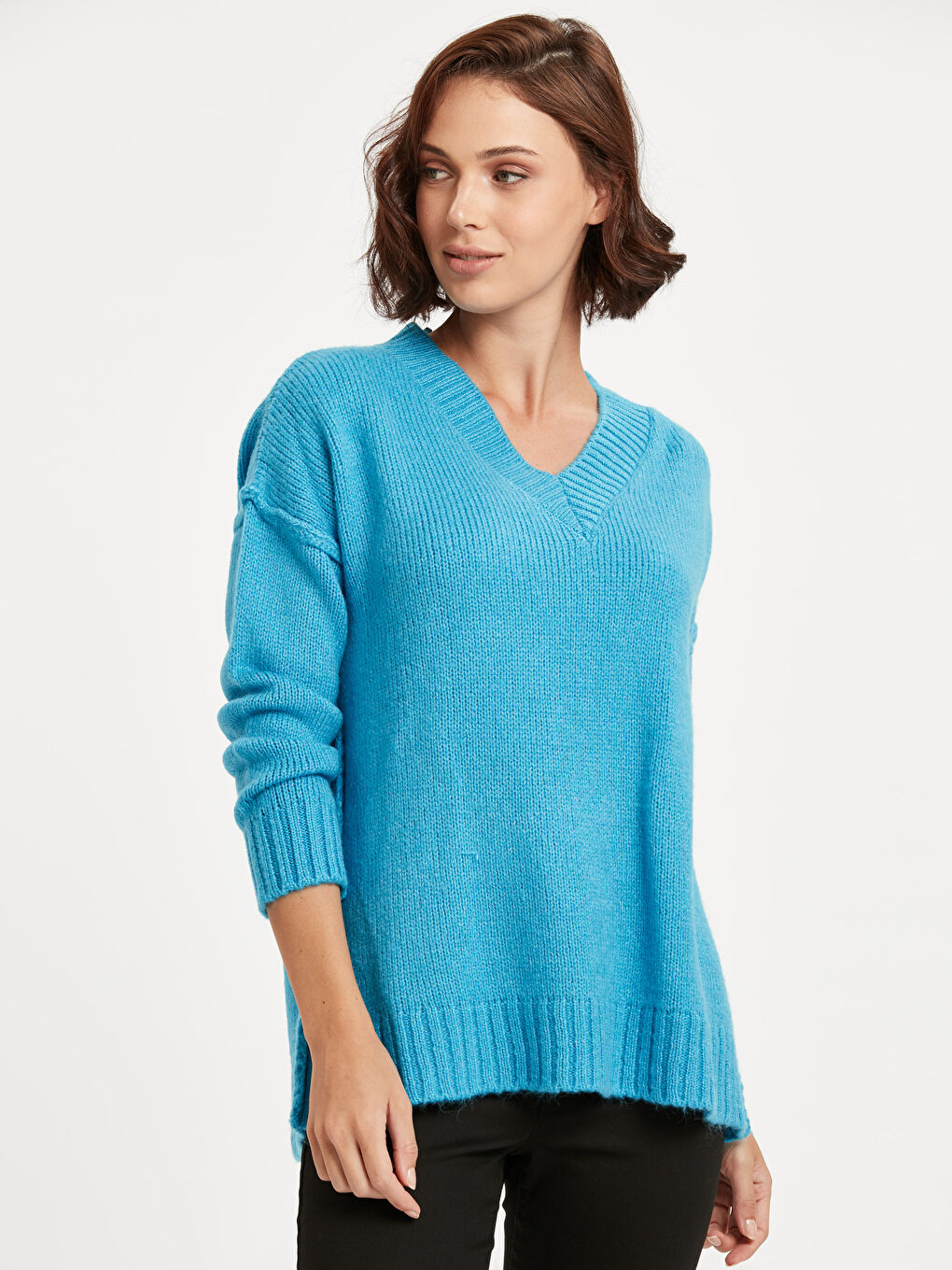 Woman BLUE Sweater