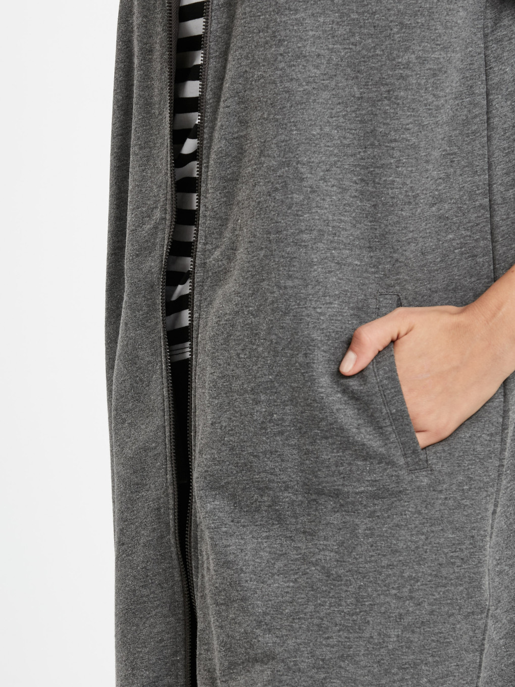Woman Grey Cardigan-3