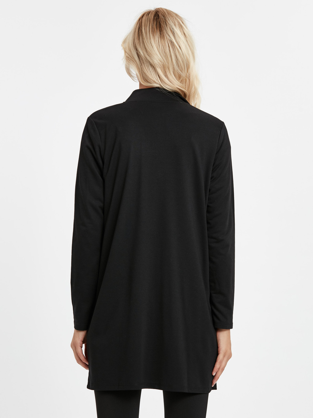 Woman Black Cardigan-1