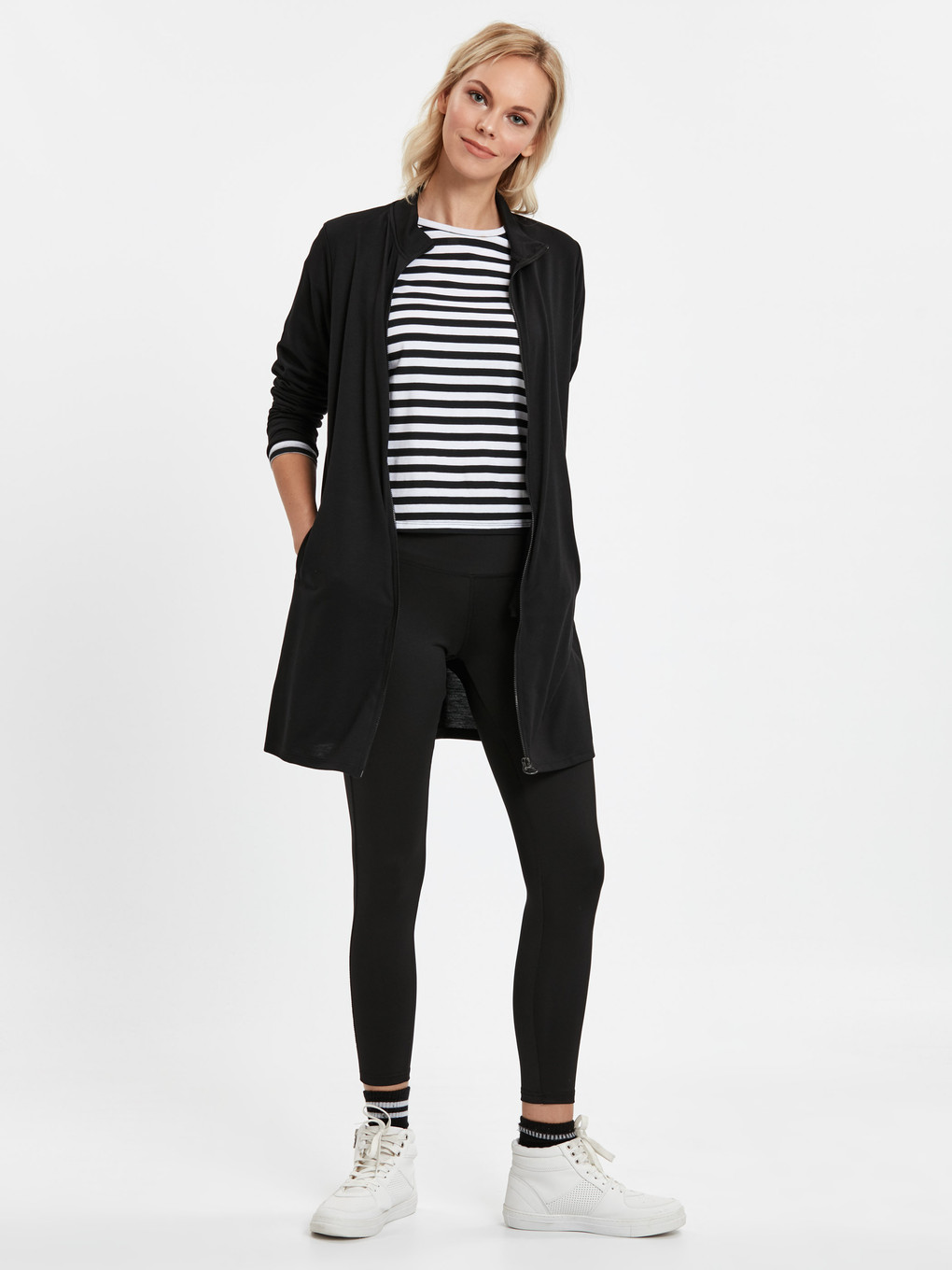 Woman Black Cardigan-2