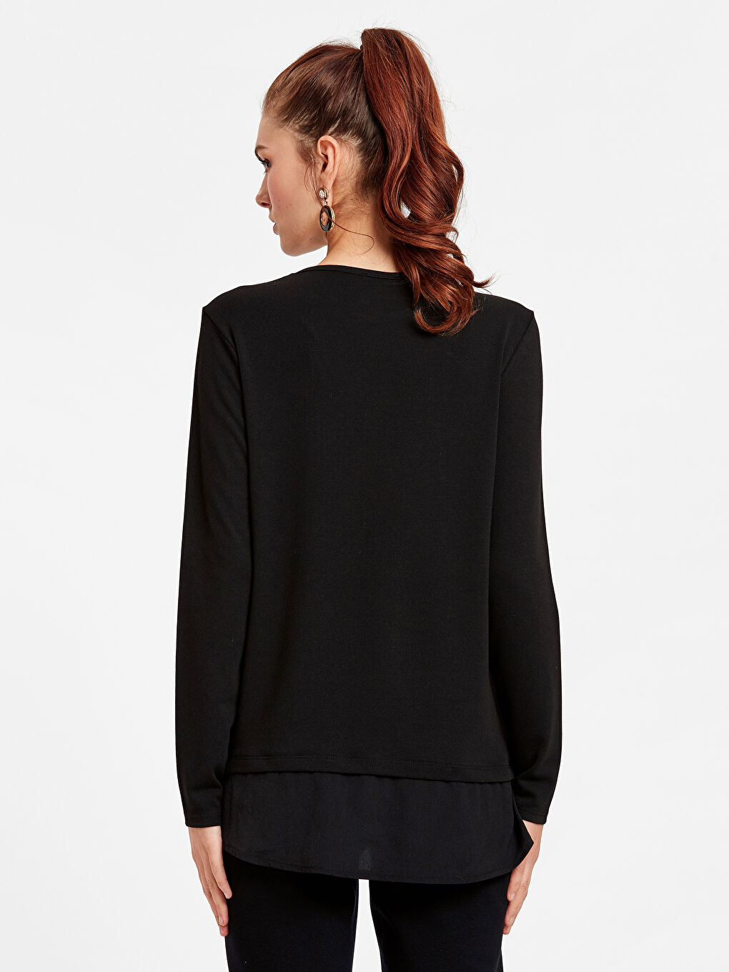 Woman BLACK T-Shirt-1