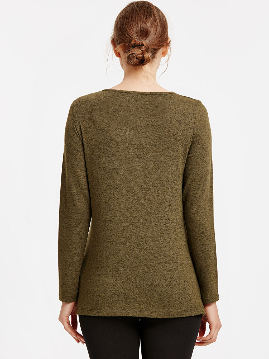 Woman KHAKI T-Shirt-1