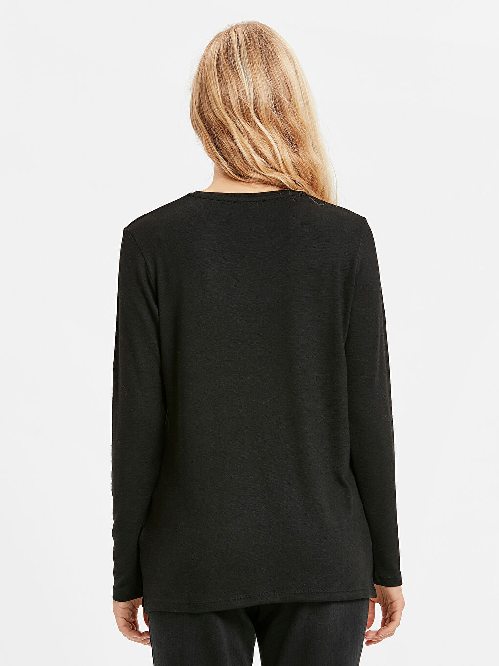 Woman BLACK T-Shirt-1