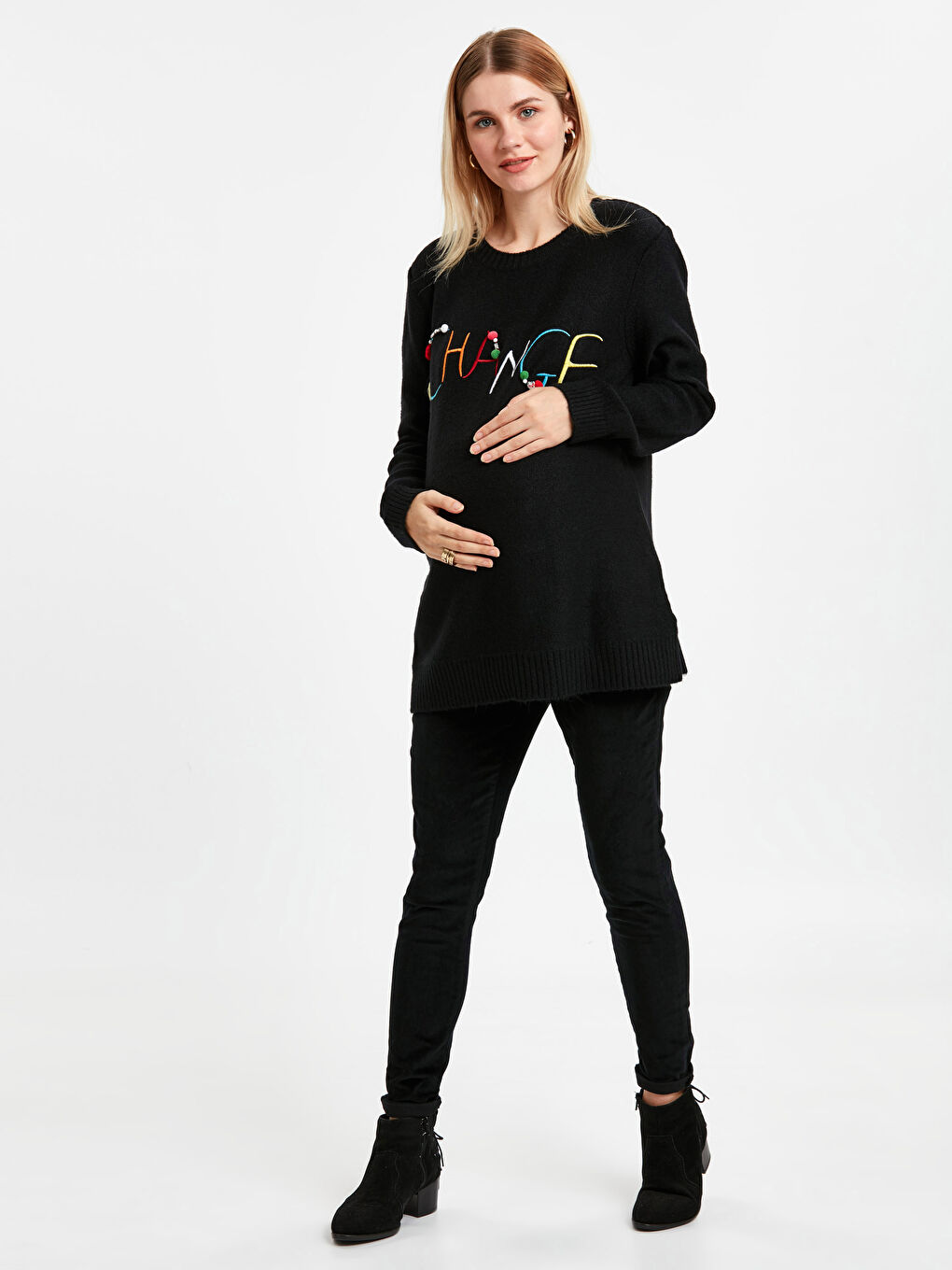 Әйелдер қара Жемпір-2