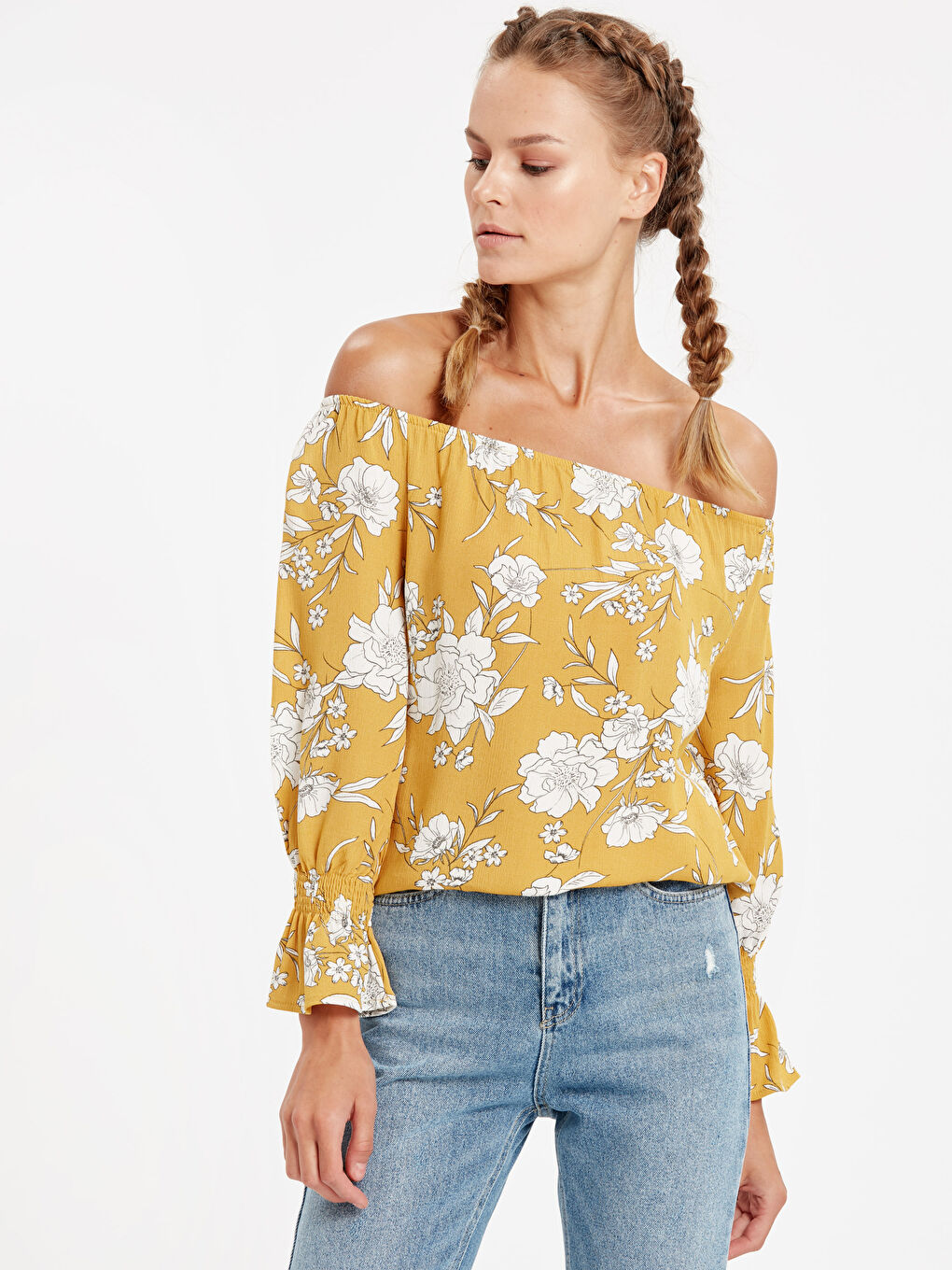 Woman YELLOW Blouse