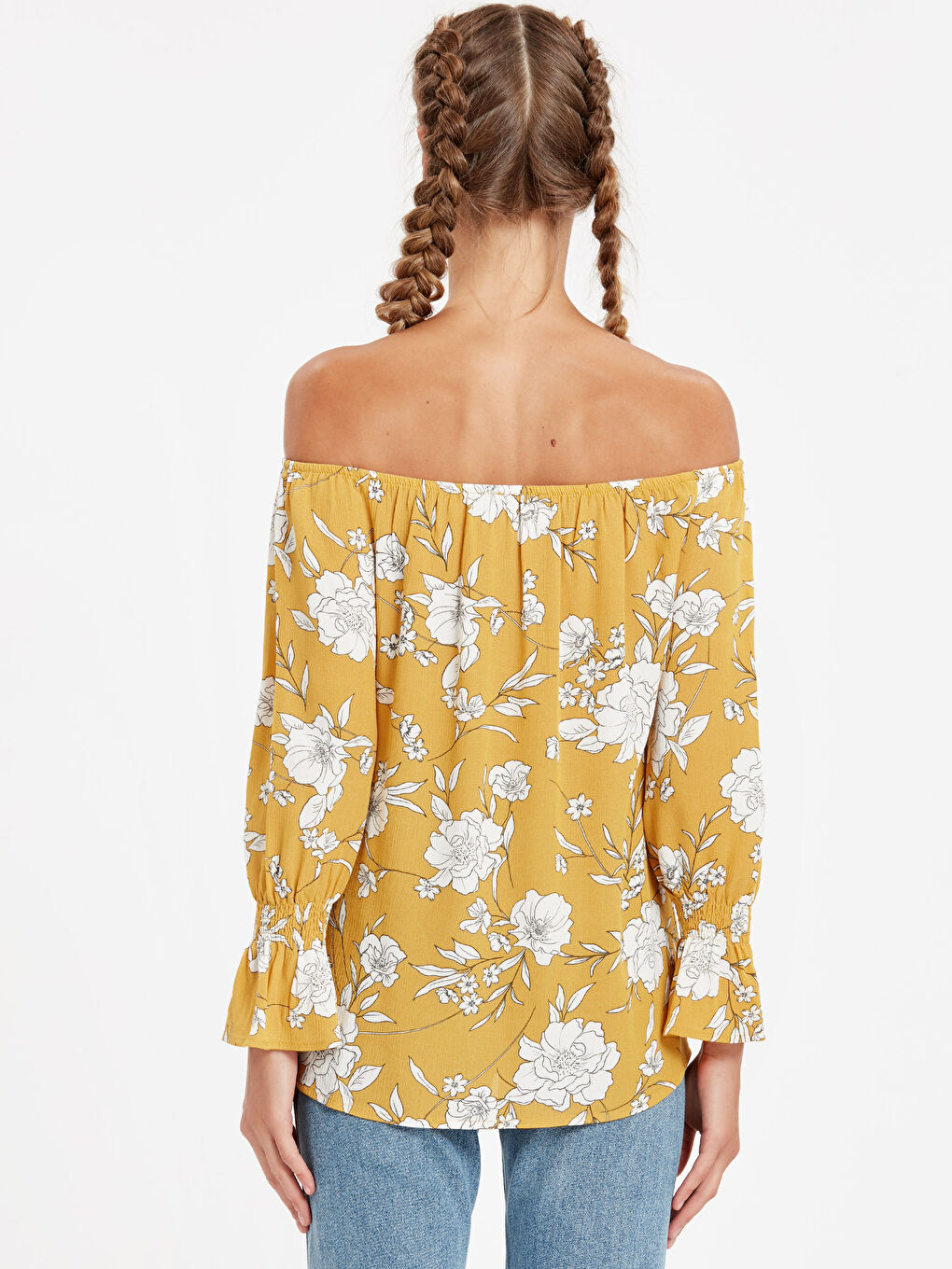 Woman YELLOW Blouse-1