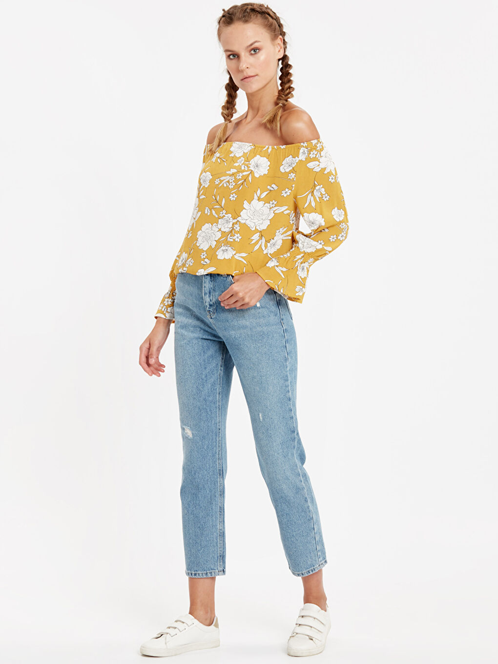 Woman YELLOW Blouse-2