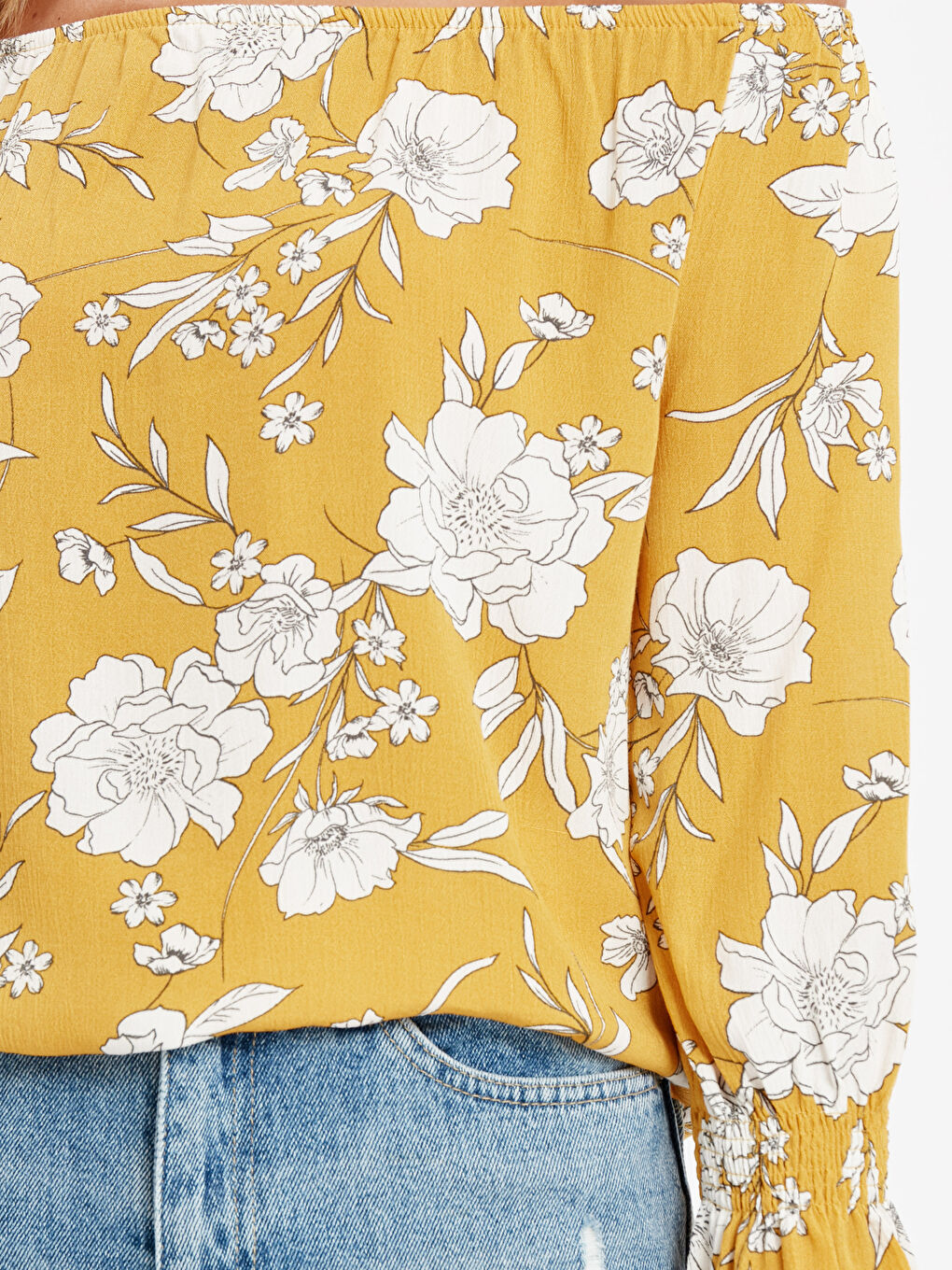 Woman YELLOW Blouse-3