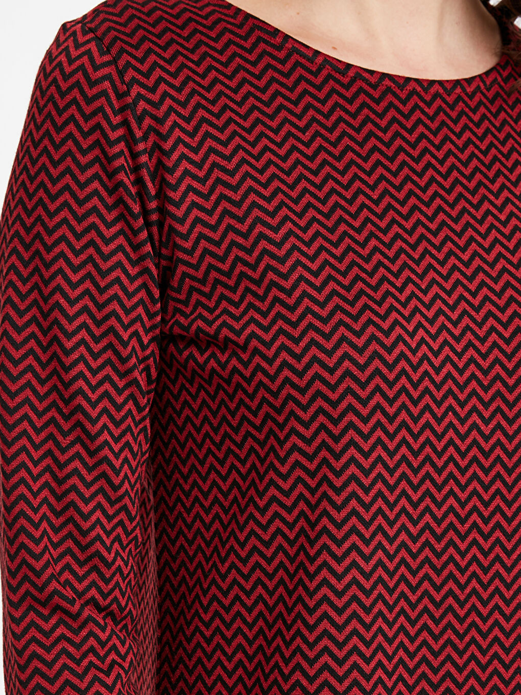 LCWAIKIKI Classic Φόρεμα Ίσιας Γραμμής Ζακάρ -8WJ527Z8-MMQ