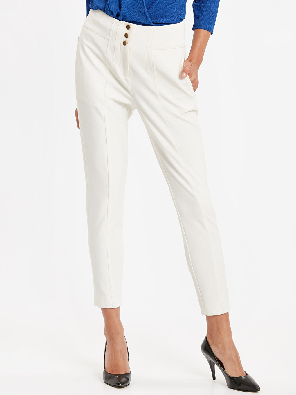 Әйелдер сұрғыштау-қою сары Шалбар-1