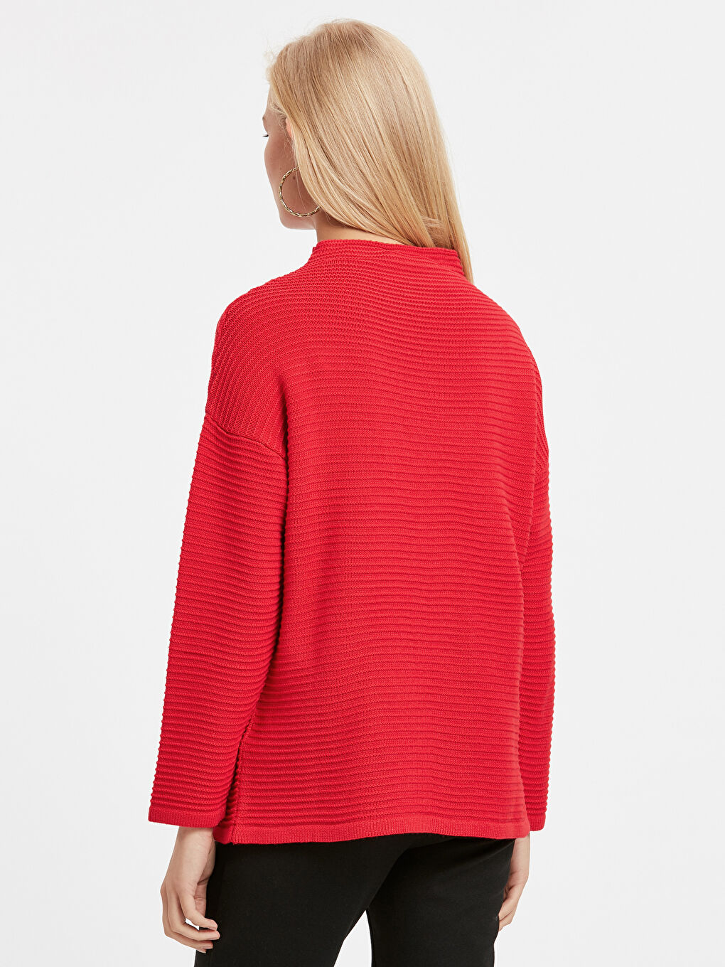 Pull-over ROUGE Femme-1