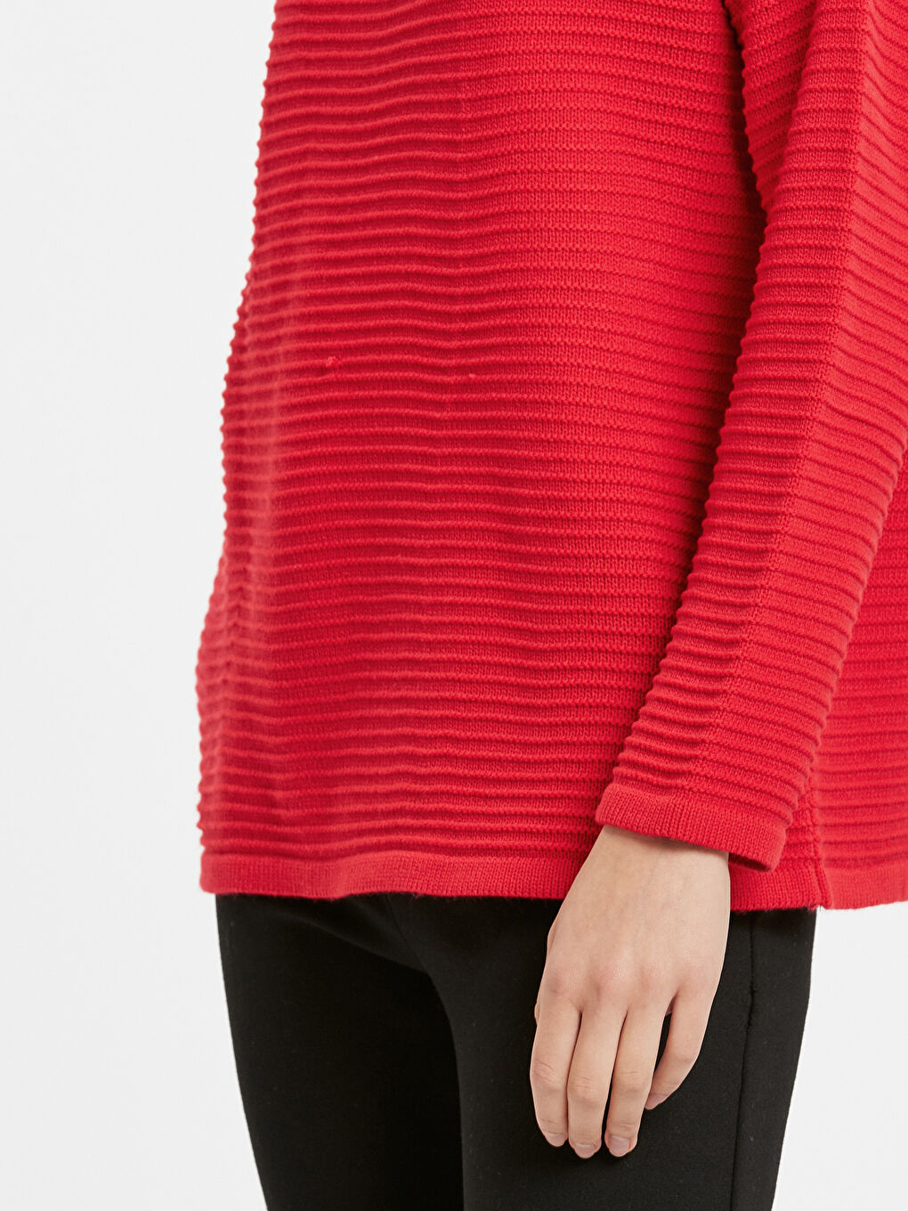 Pull-over ROUGE Femme-3